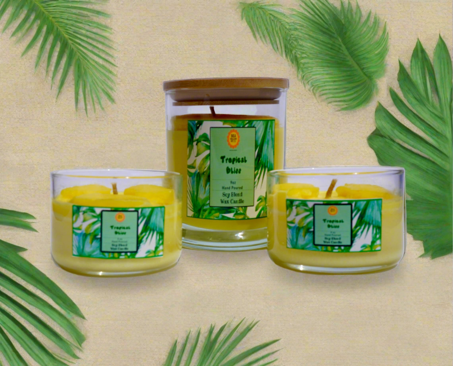 Tropical Bliss Soy Blend Candles