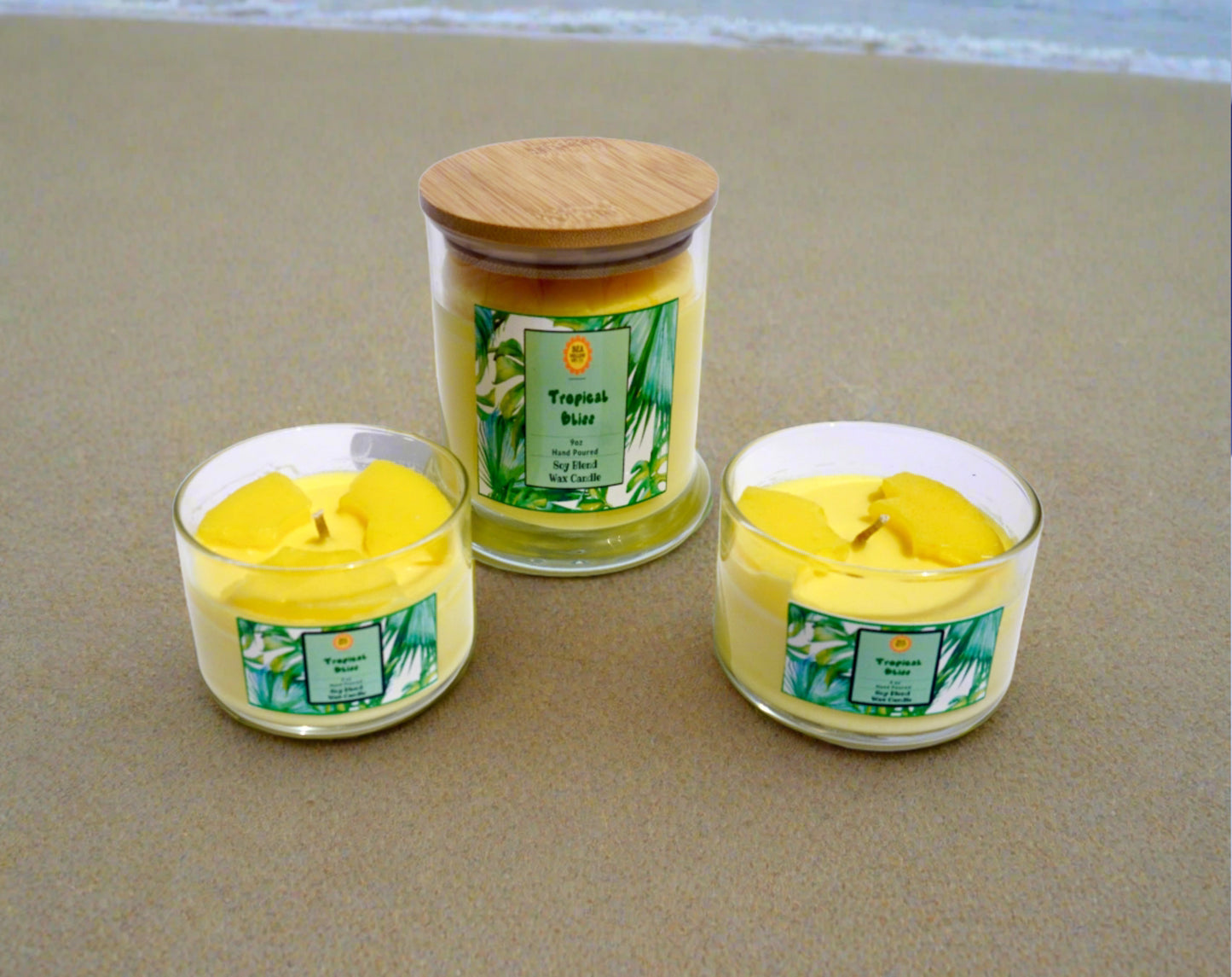 Tropical Bliss Soy Blend Candles