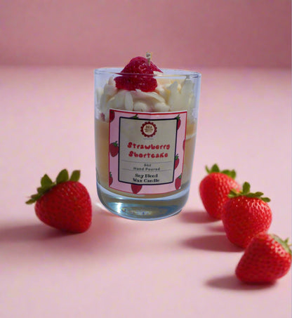 Strawberry Shortcake Soy Blend Candles