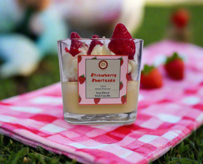 Strawberry Shortcake Soy Blend Candles