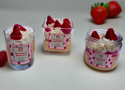 Strawberry Shortcake Soy Blend Candles