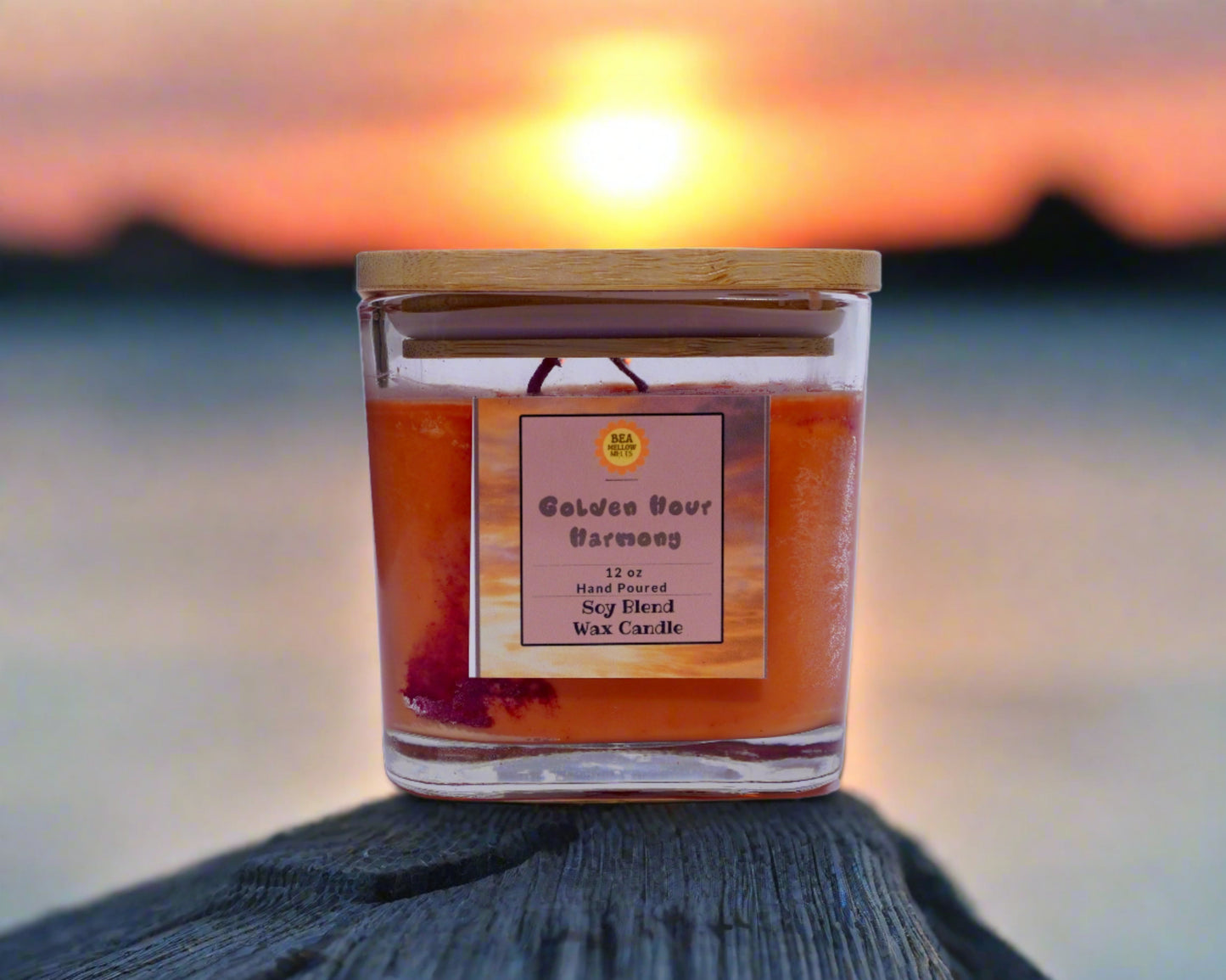 Golden Hour Harmony Soy Blend Candles