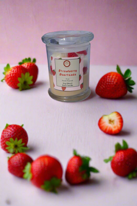 Strawberry Shortcake Soy Blend Candles
