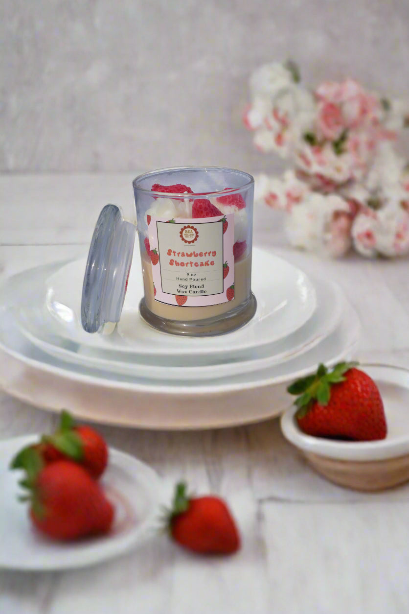 Strawberry Shortcake Soy Blend Candles