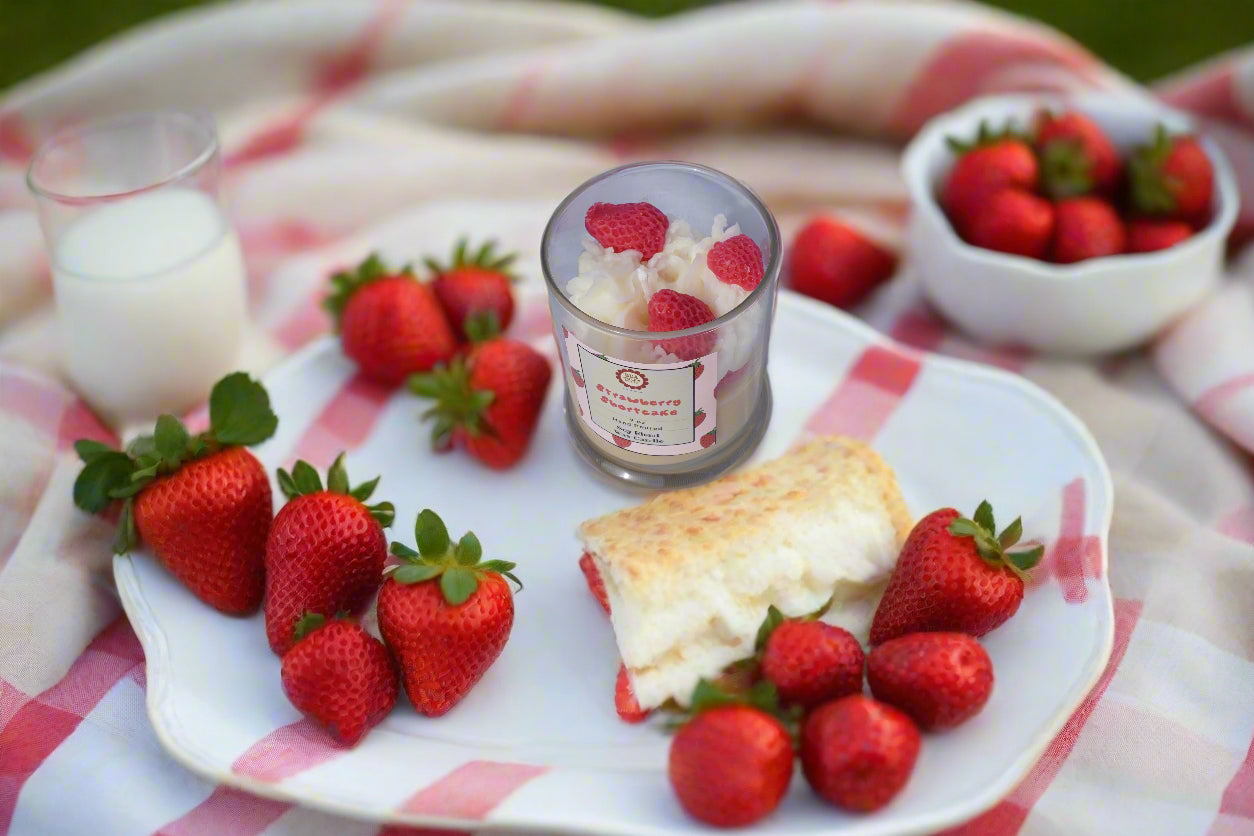 Strawberry Shortcake Soy Blend Candles