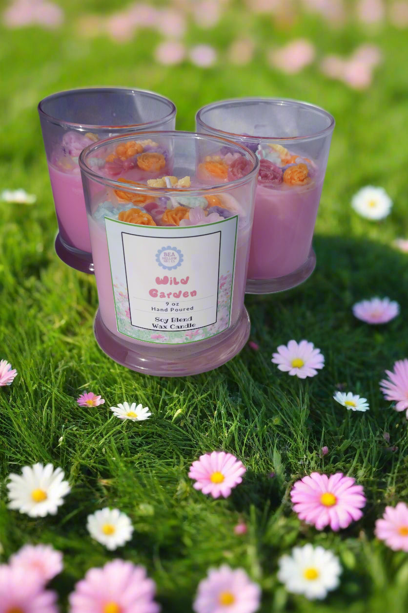Wild Garden Soy Blend Candle
