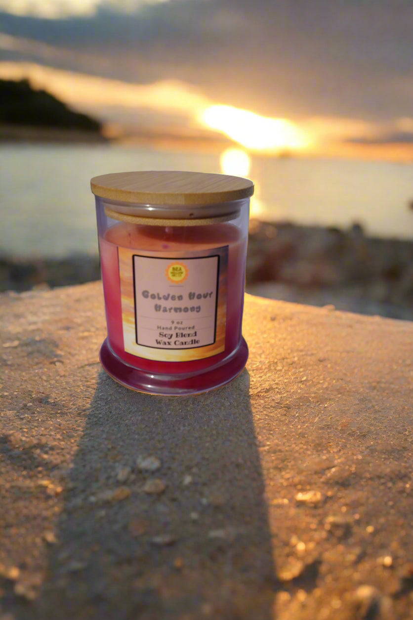 Golden Hour Harmony Soy Blend Candles