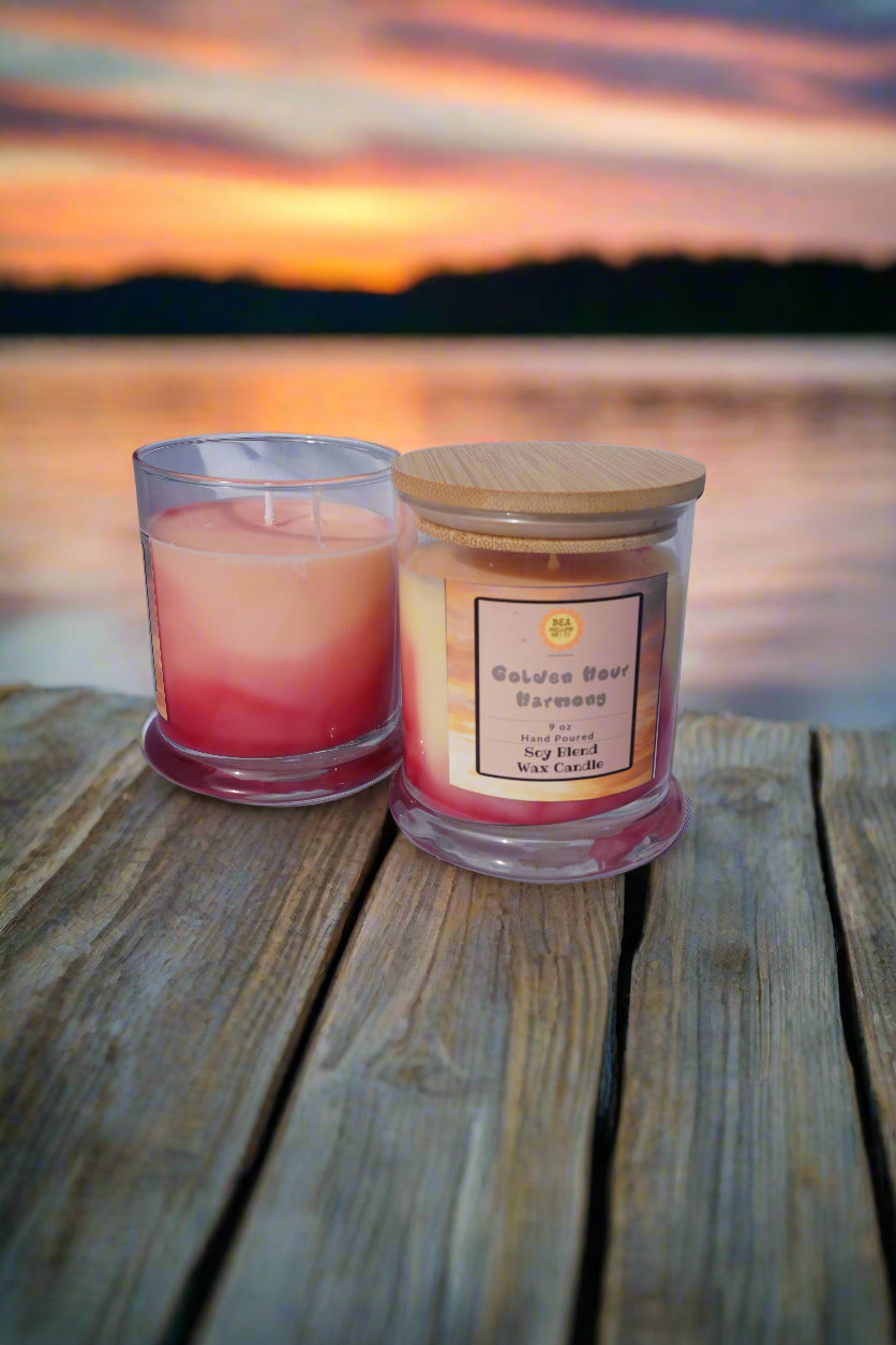 Golden Hour Harmony Soy Blend Candles
