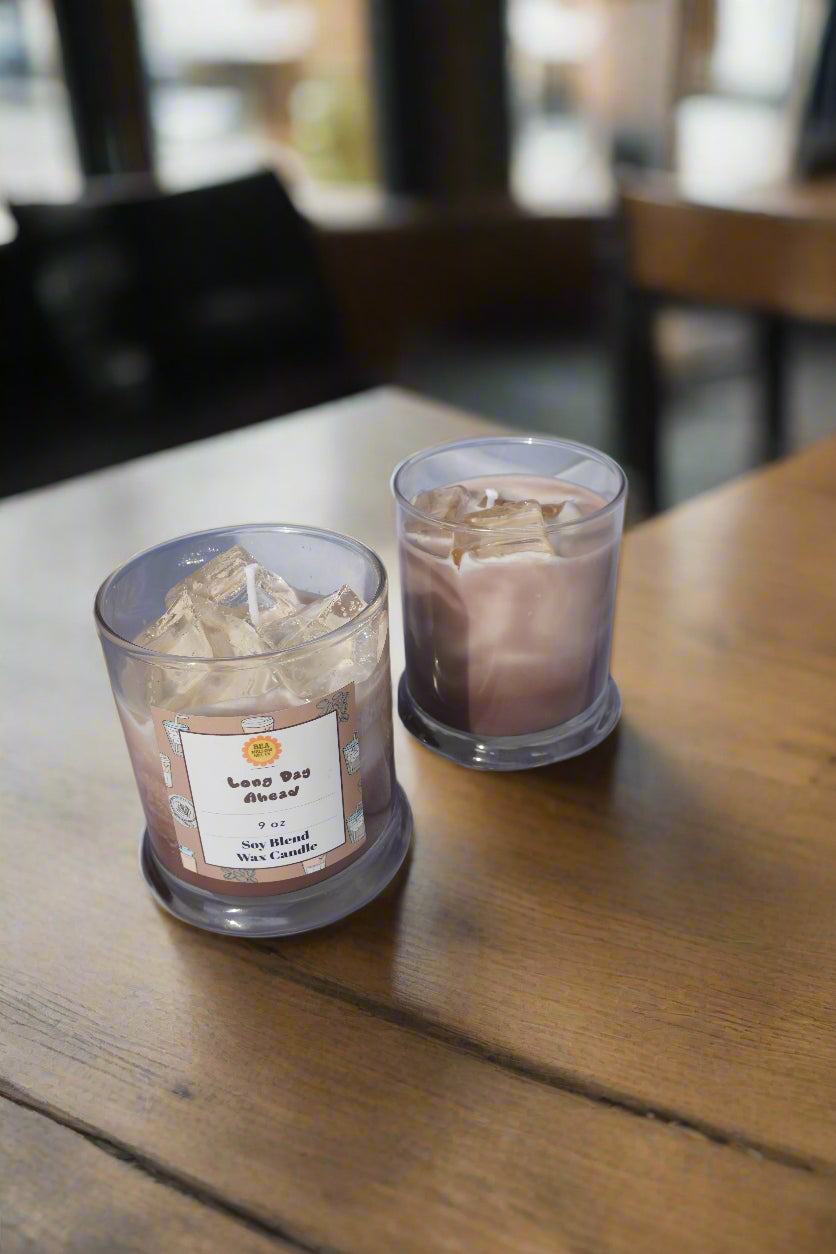 Long Day Ahead Soy Blend and Gel wax Candle