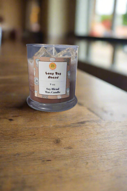 Long Day Ahead Soy Blend and Gel wax Candle